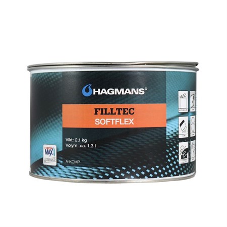 Hagmans Filltec Softflex 2K Polyesterspackel