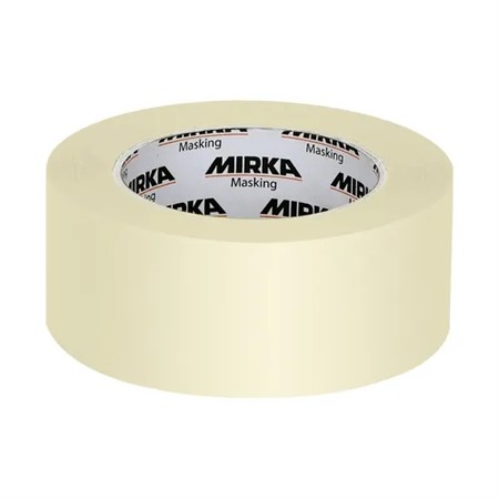 MIRKA Masking Tape 100°C White Line