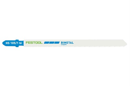 Festool Sticksågsblad METAL STEEL/STAINLESS STEEL HS 105/1 BI/5