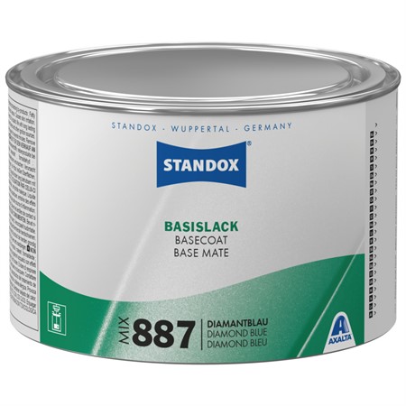 Standox Basecoat Mix 887 Diamond Blue 0,5L